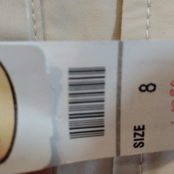 NWT Talbot's Boot Cut Cotton Blend Vintage Khaki Pants  8 - Picture 7 of 7